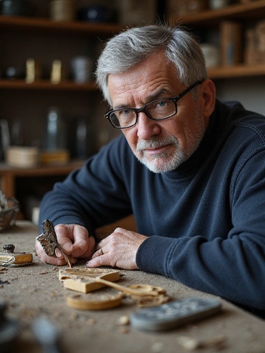 Portrait of Master Engraver Klaus Bauer