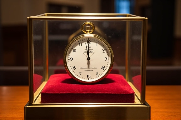 Restored 19th century marine chronometer