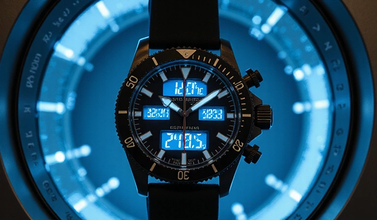 Luxury watch water resistance test