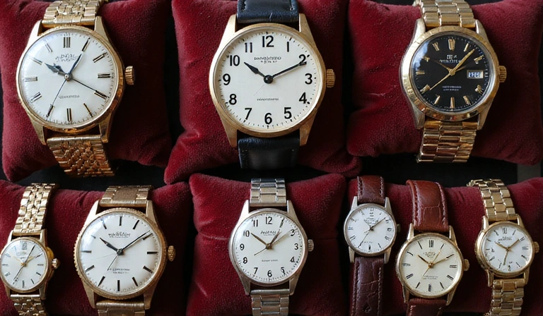Vintage watch collection