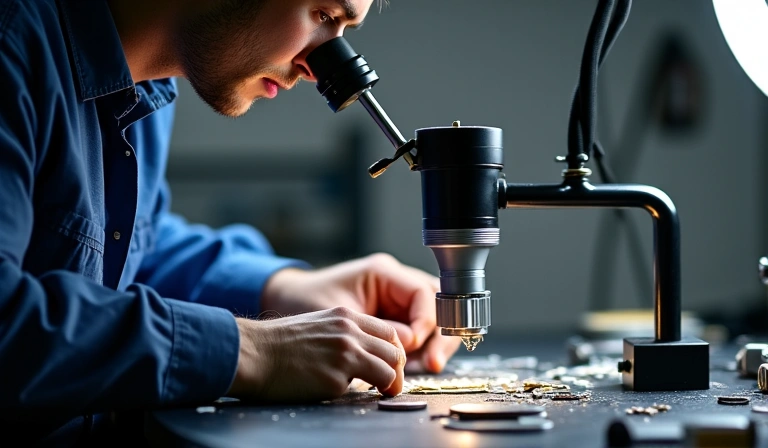 Watchmaker at work