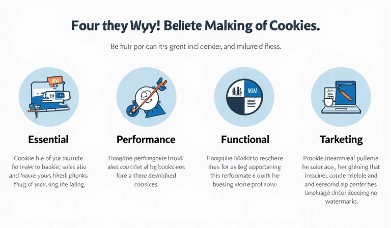 Different types of cookies explained visually