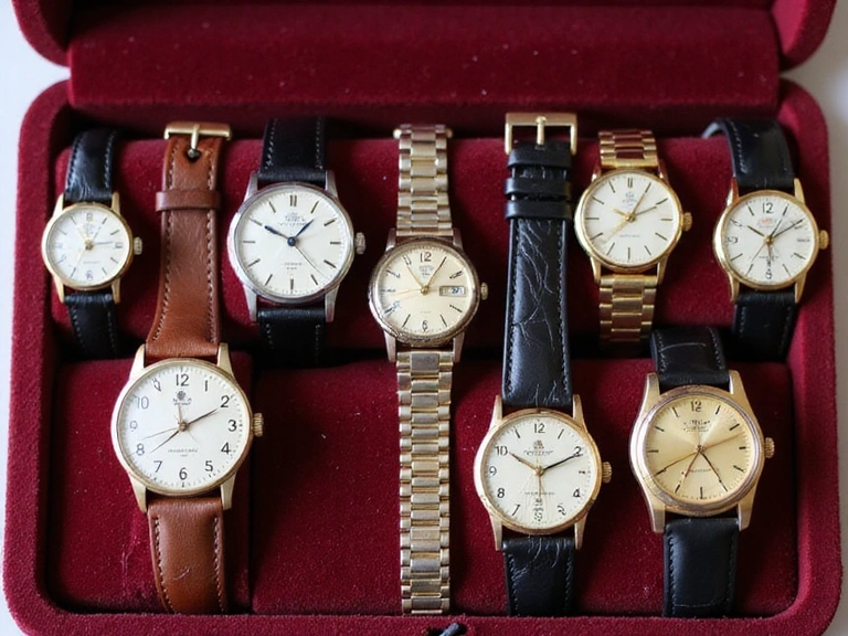 Collection of vintage wristwatches