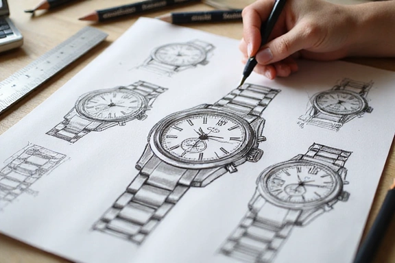 Design phase sketches
