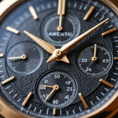 Renaissance Chronograph dial detail