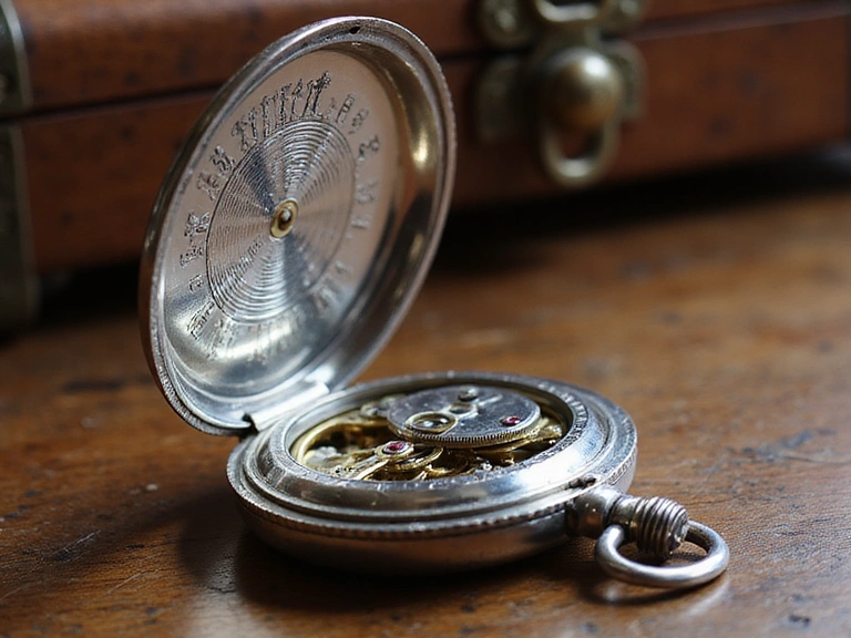 Vintage pocket watch restoration