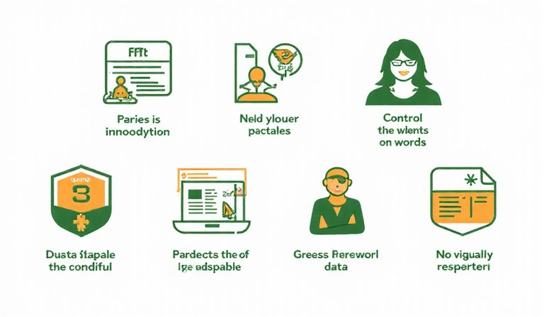 Illustration of user rights and data control